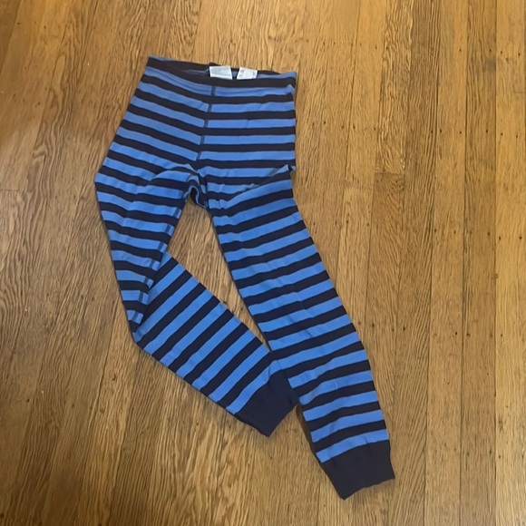 Hannah Anderson 100% organic cotton striped pajama bottoms 140 US 10 - Picture 1 of 5